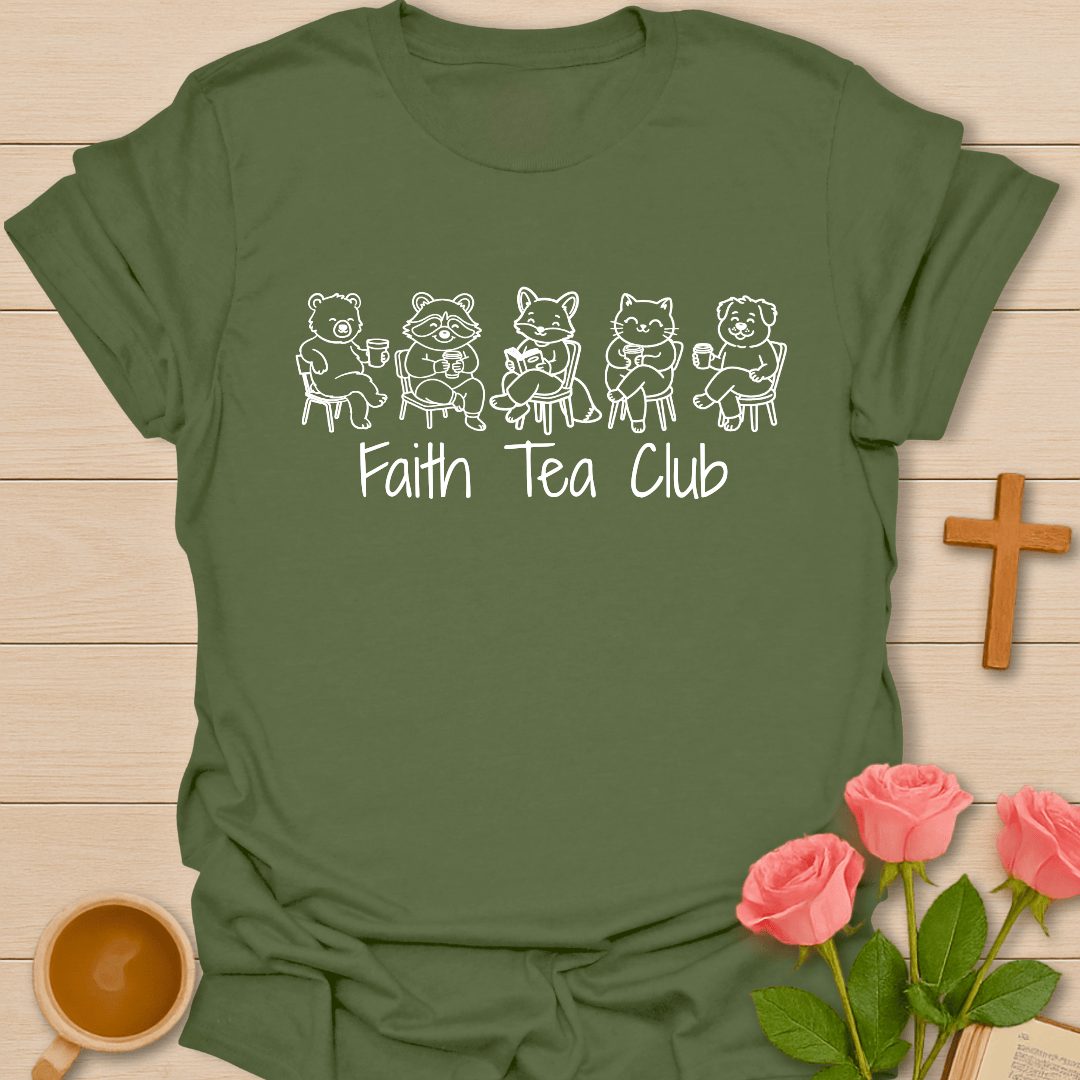 Faith Tea Club Animal Edition T-Shirt T-Shirt