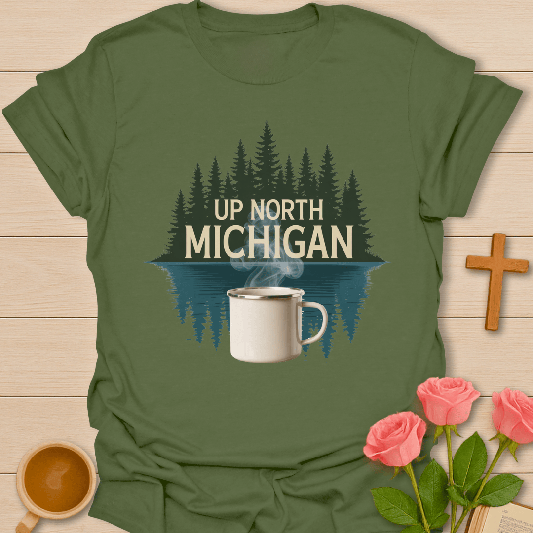 Up North Michigan Tea T-Shirt T-Shirt