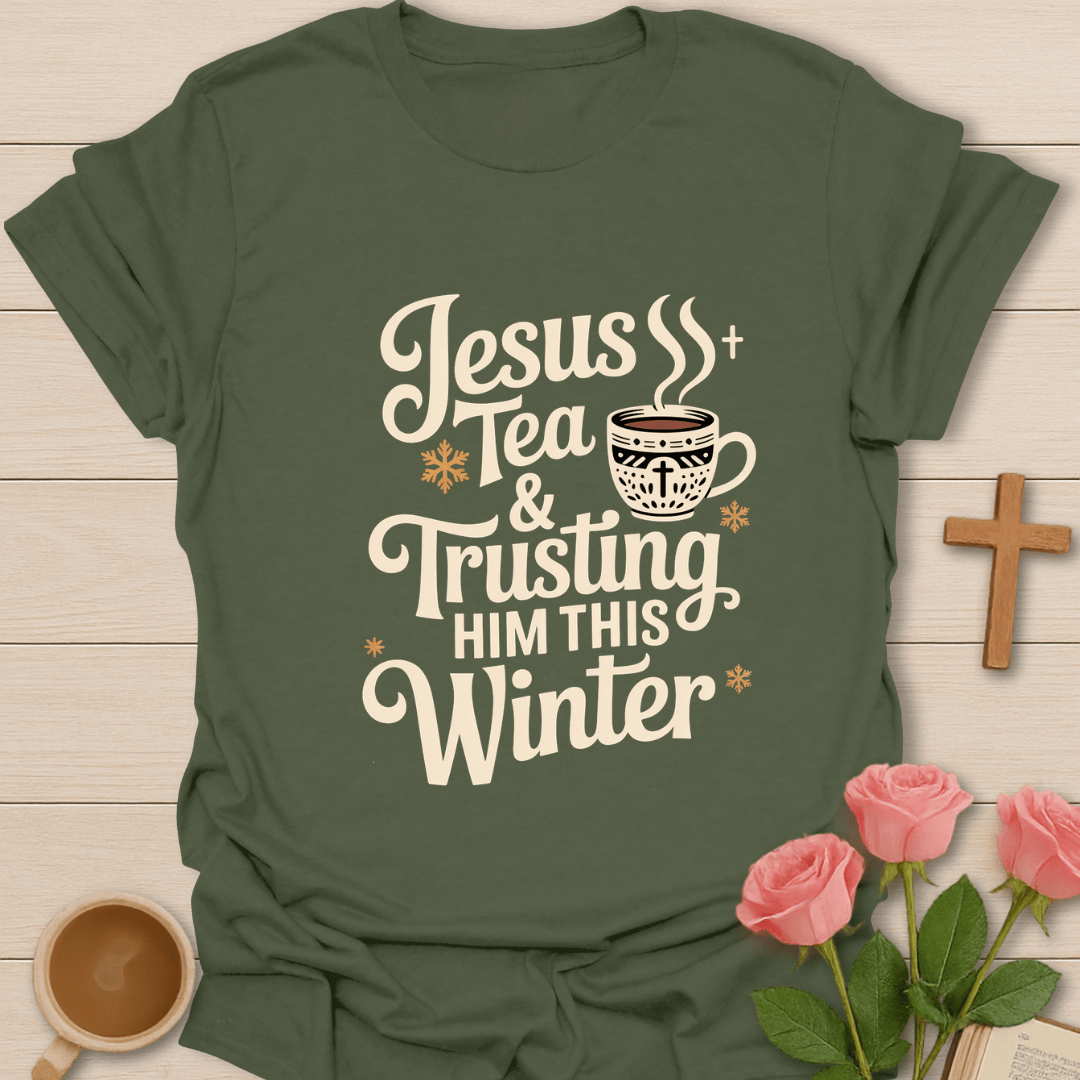 Trusting Him This Winter T-Shirt T-Shirt