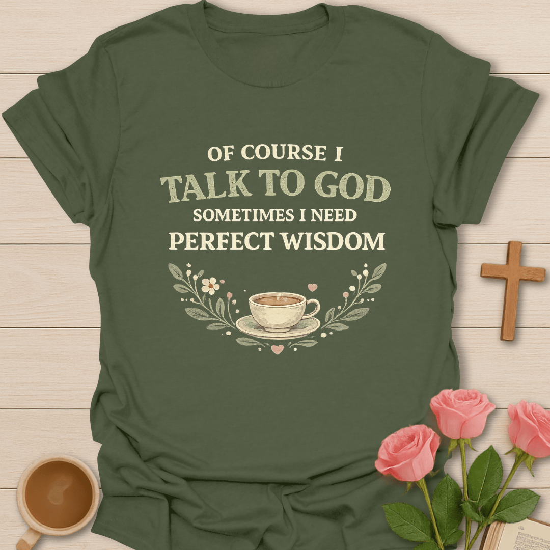 Tea Helps Me Listen T-Shirt T-Shirt