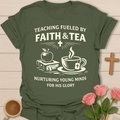 Faith & Tea Teacher Shirt T-Shirt