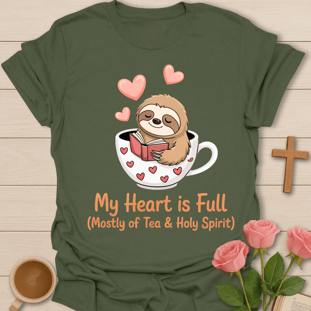 Sloth Tea Holy Spirit T-Shirt T-Shirt