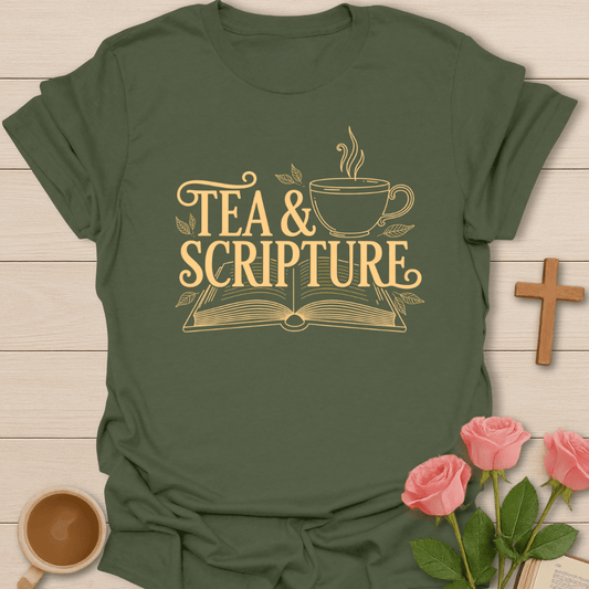 Tea & Scripture T-Shirt T-Shirt