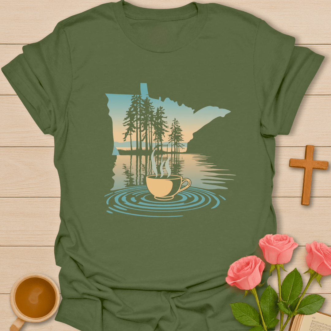 Steeped in Peace Michigan T-Shirt T-Shirt