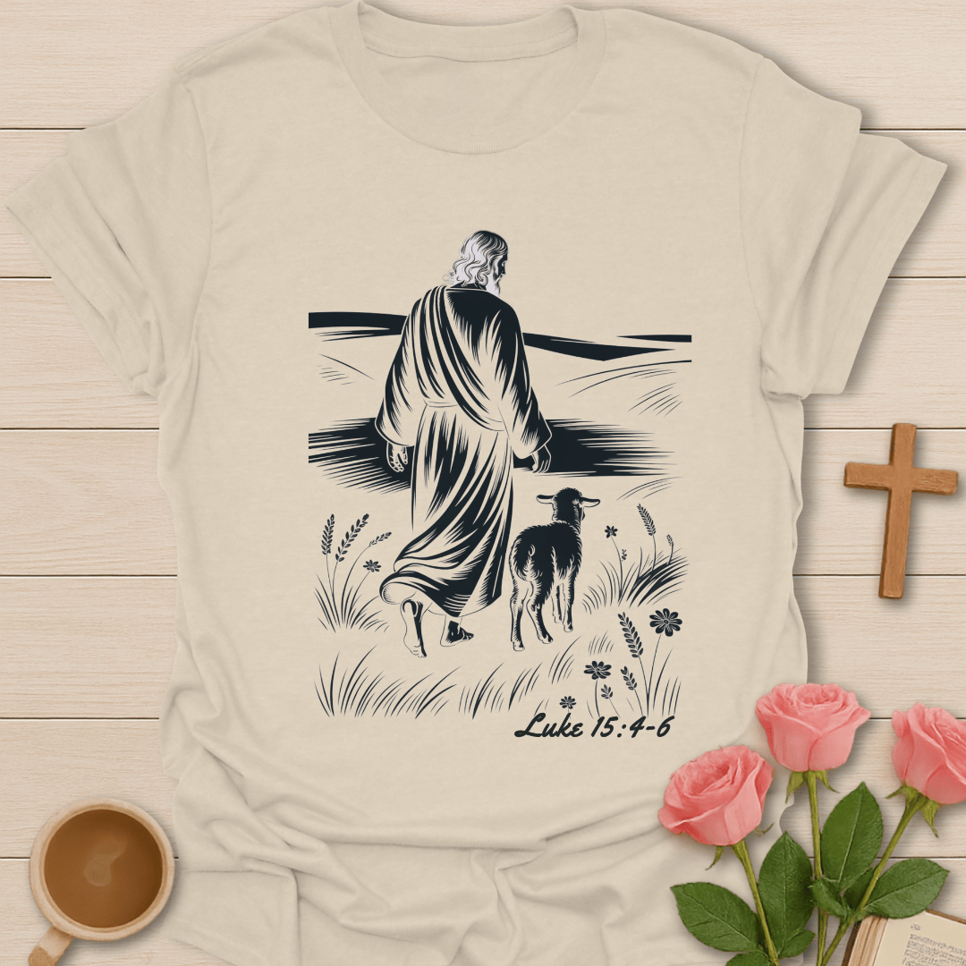 Jesus' Lost Sheep T-Shirt - Kozzy Co Natural / S