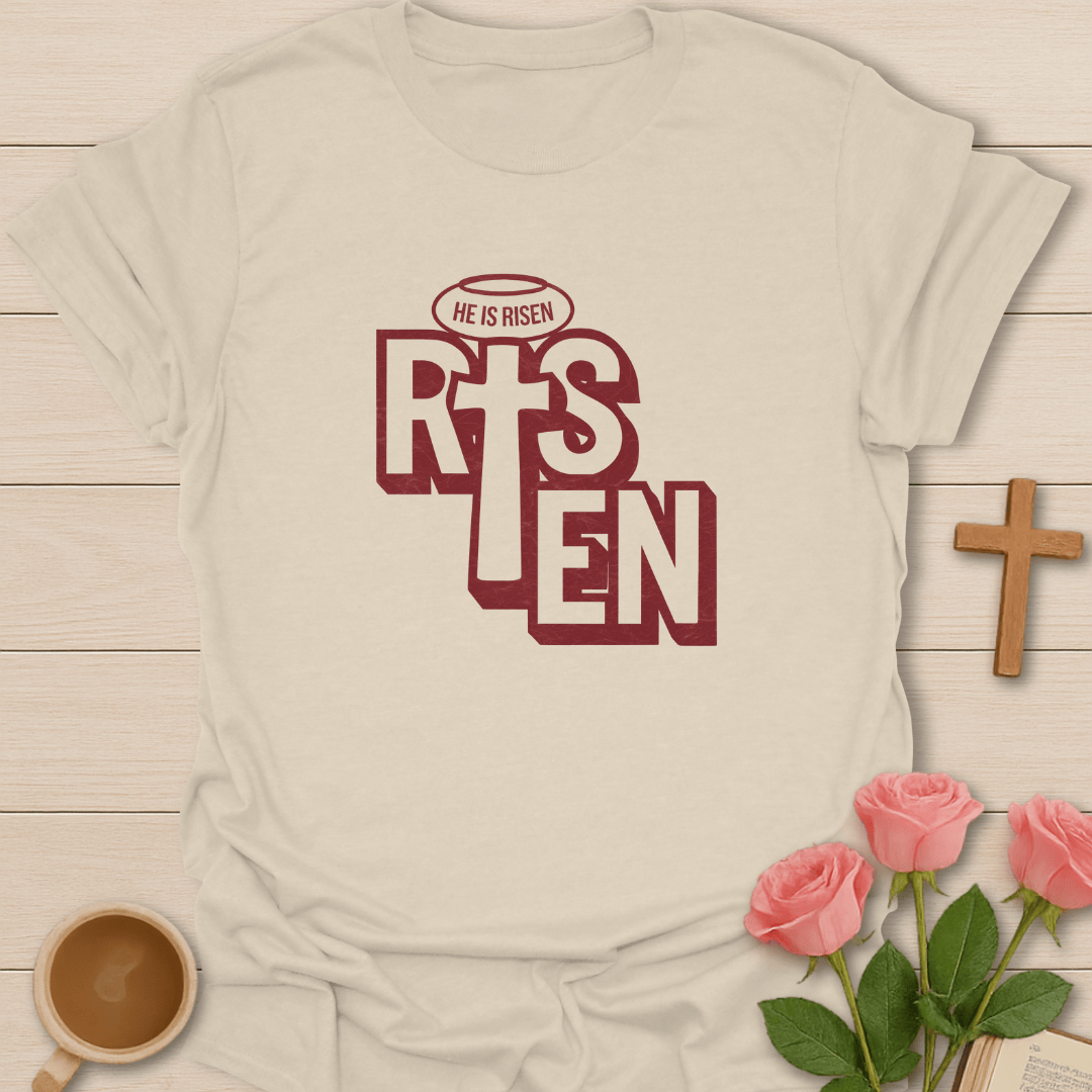 Risen Cross T-Shirt T-Shirt