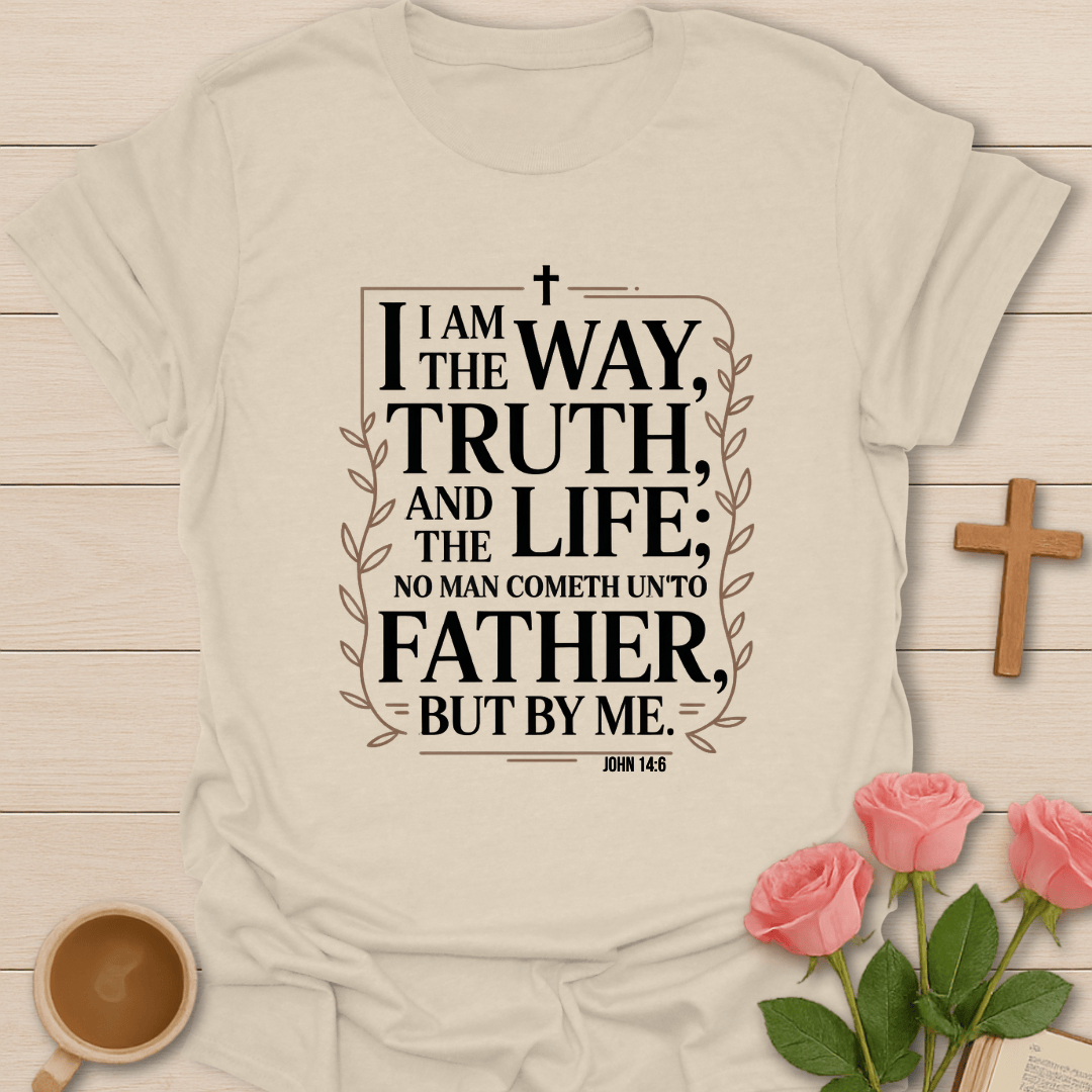 The Way Truth & Life T-Shirt - Kozzy Co Natural / S