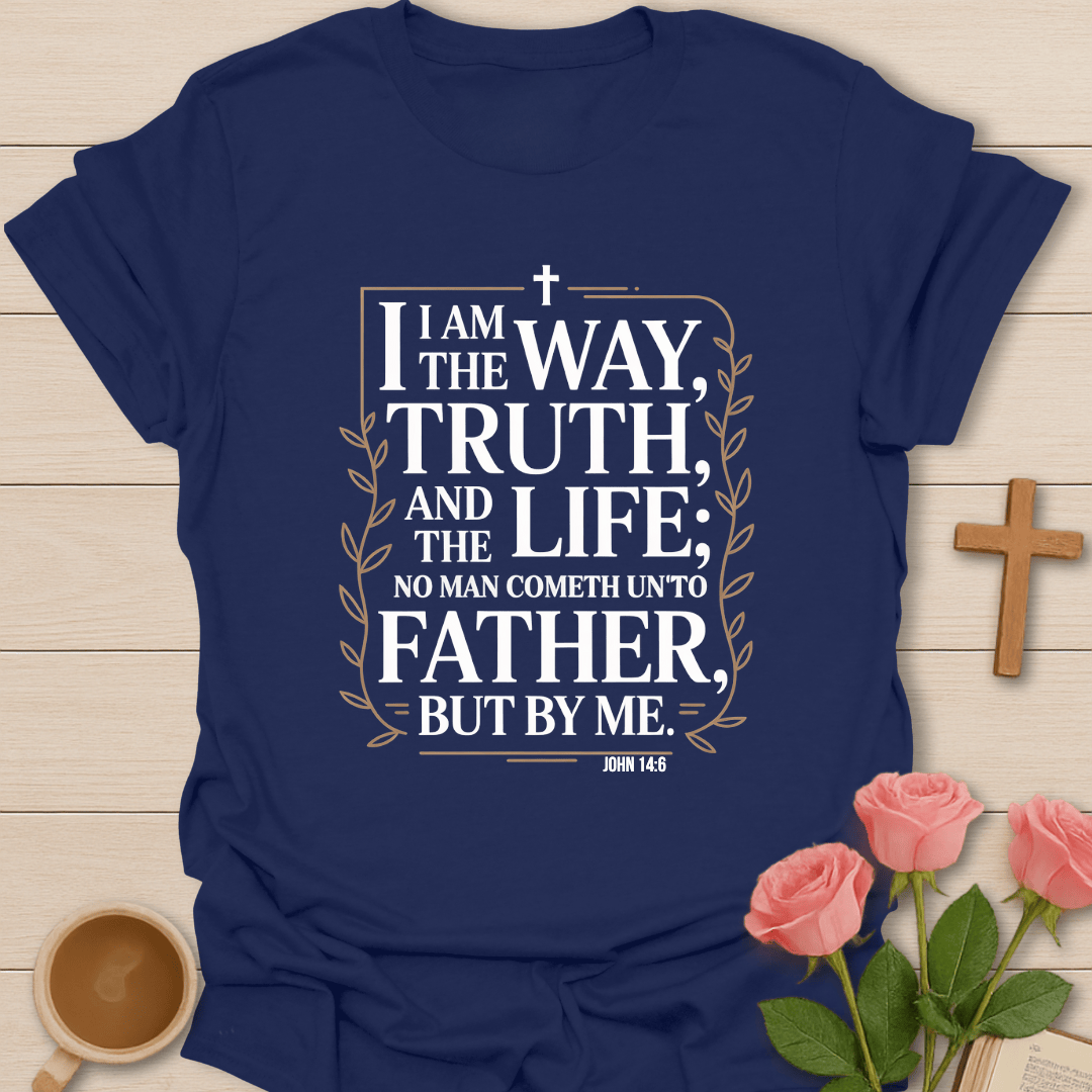 The Way Truth & Life T-Shirt - Kozzy Co Navy / S