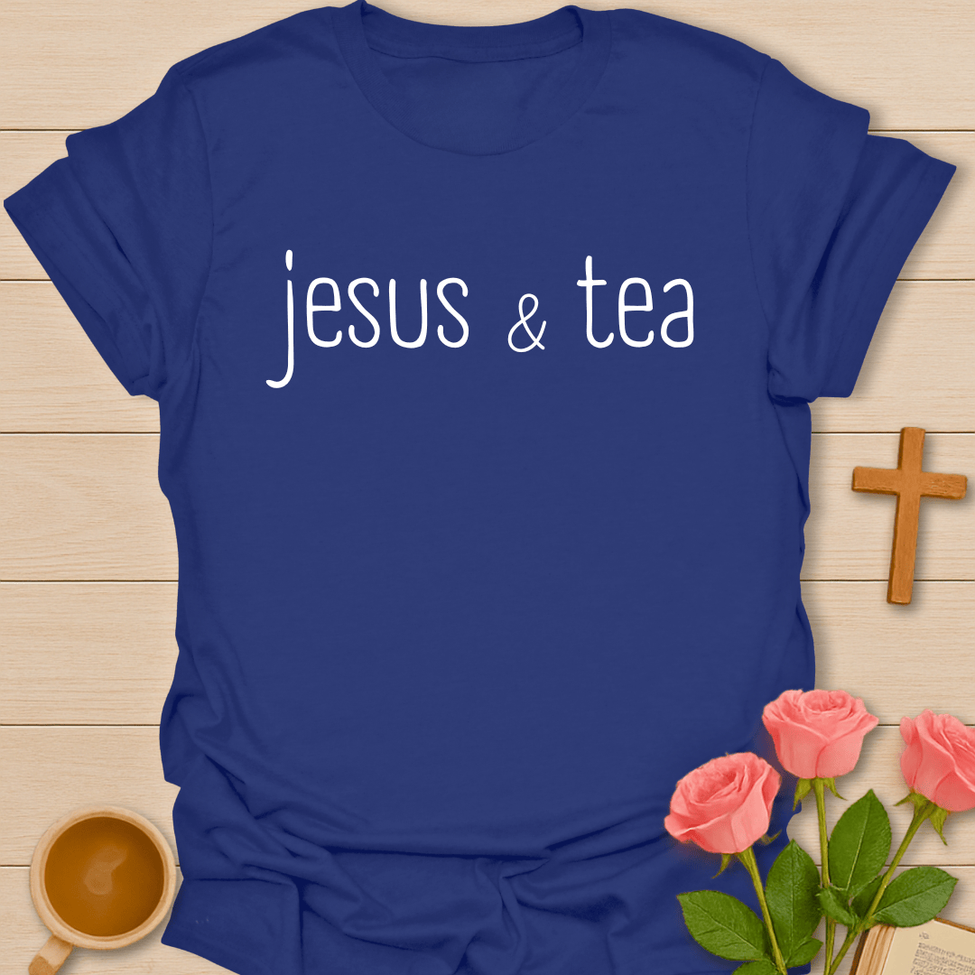 Jesus & Tea Christian T-Shirt T-Shirt