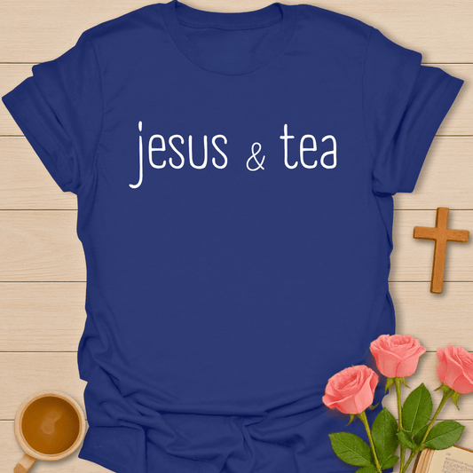 Jesus & Tea Christian T-Shirt