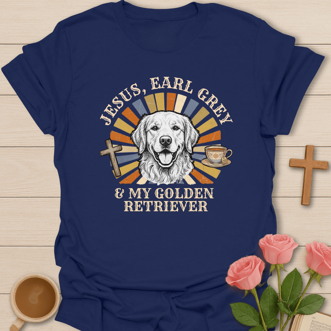 Jesus Tea Dog Lover T-Shirt T-Shirt