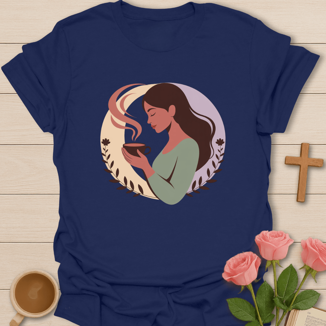 Peaceful Tea Moment T-Shirt T-Shirt