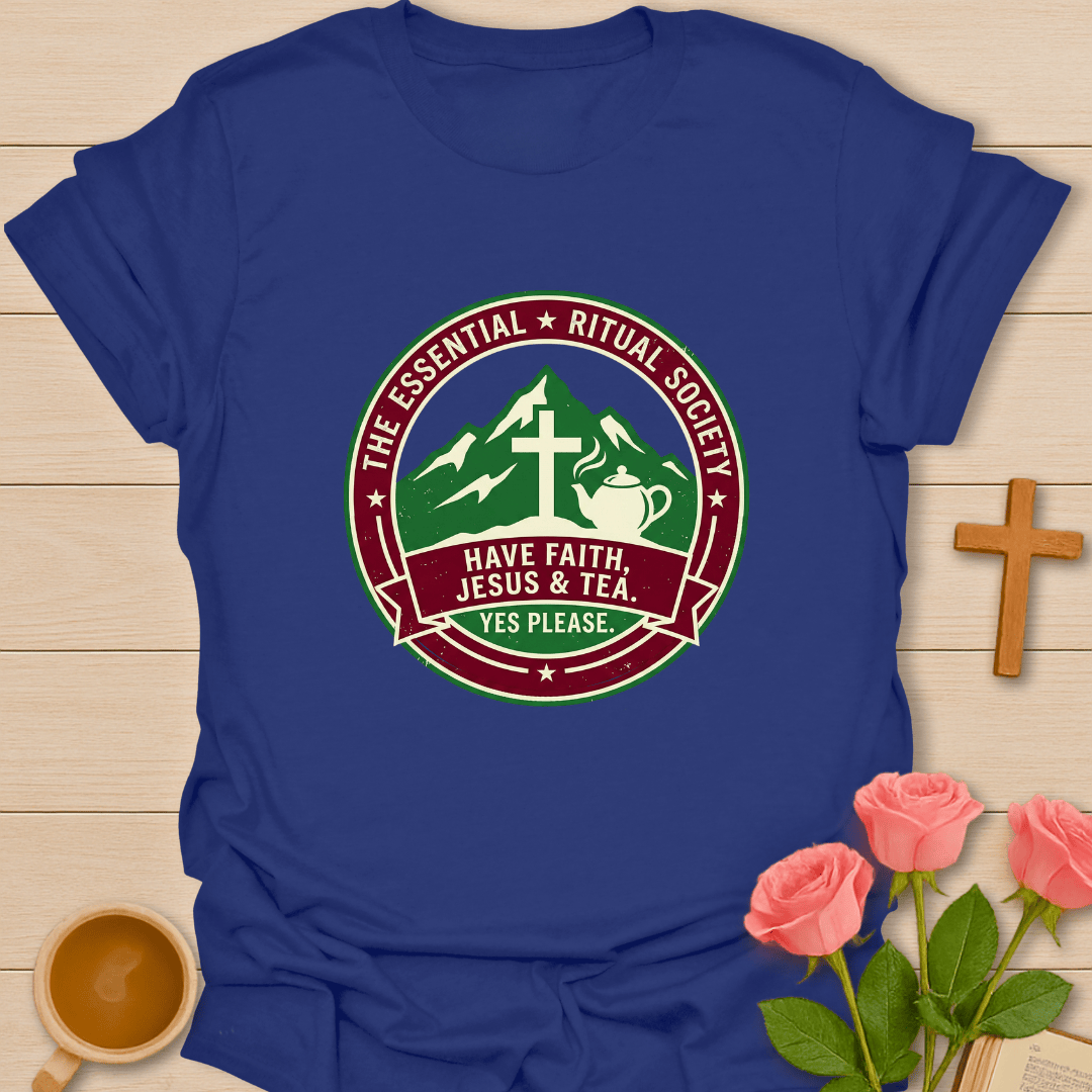 Faith Jesus Tea Ritual T-Shirt T-Shirt