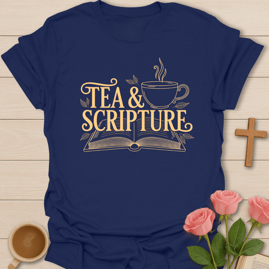 Tea & Scripture T-Shirt T-Shirt