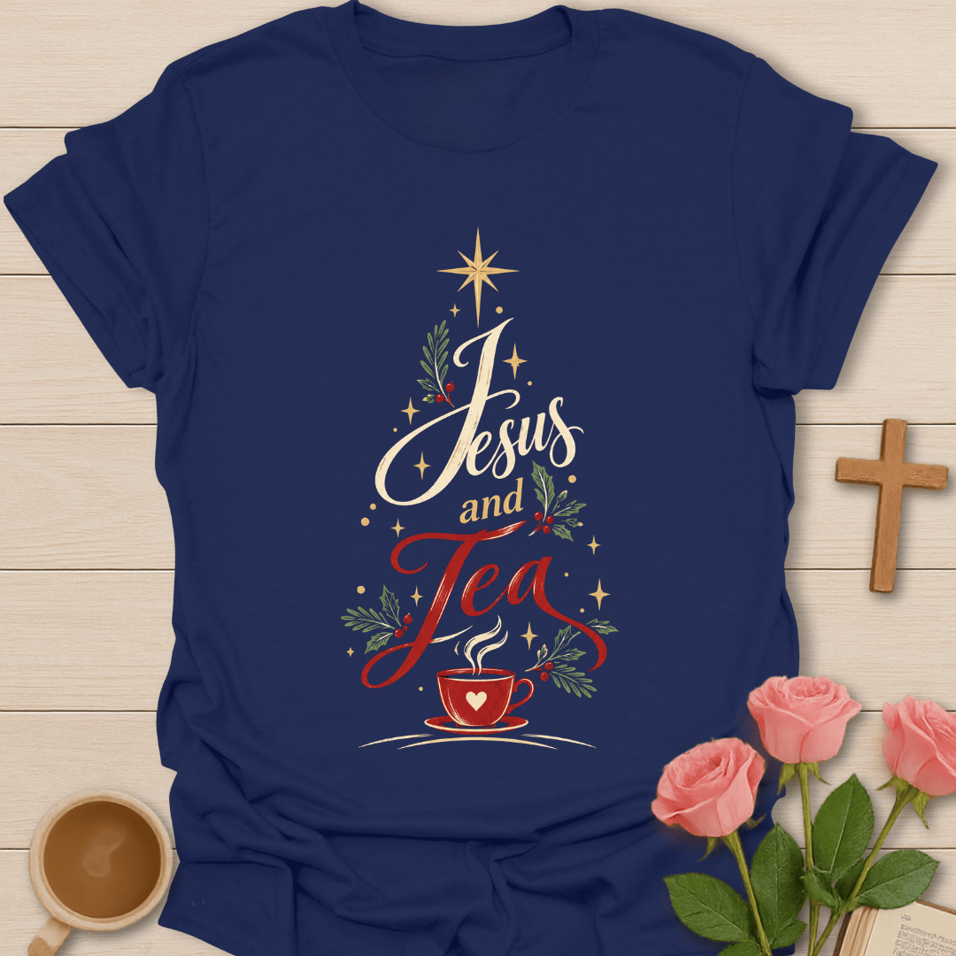 Jesus & Tea Christmas T-Shirt