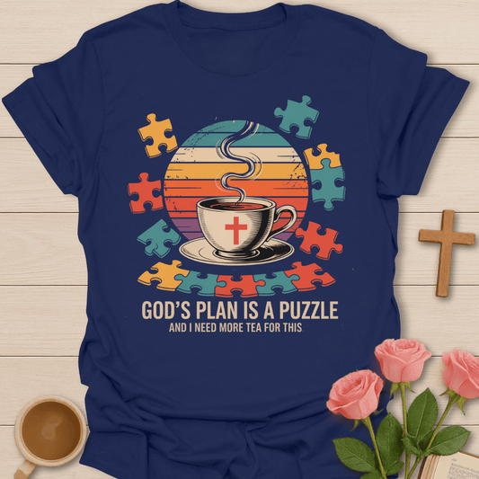 God’s Plan Puzzle T-Shirt T-Shirt