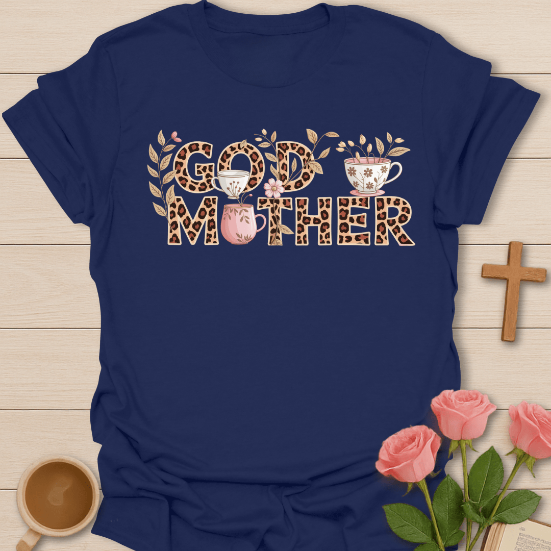 Leopard Godmother Tea T-Shirt T-Shirt