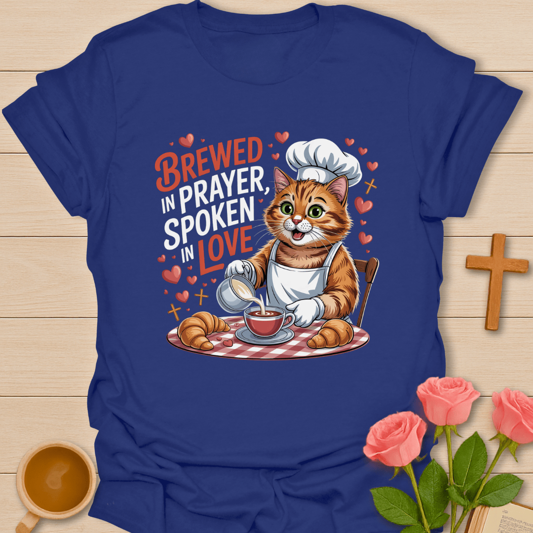 Brewed In Prayer T-Shirt T-Shirt