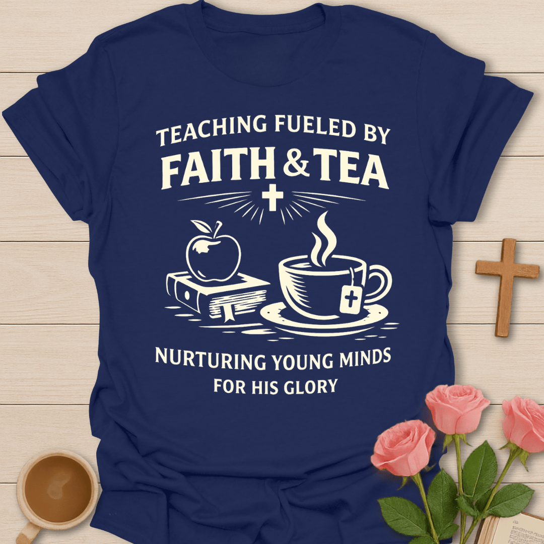Faith & Tea Teacher Shirt T-Shirt