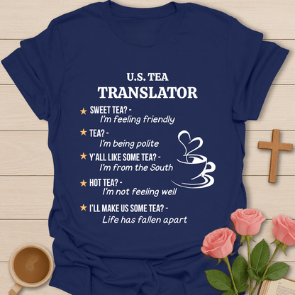 US Tea Translator T-Shirt