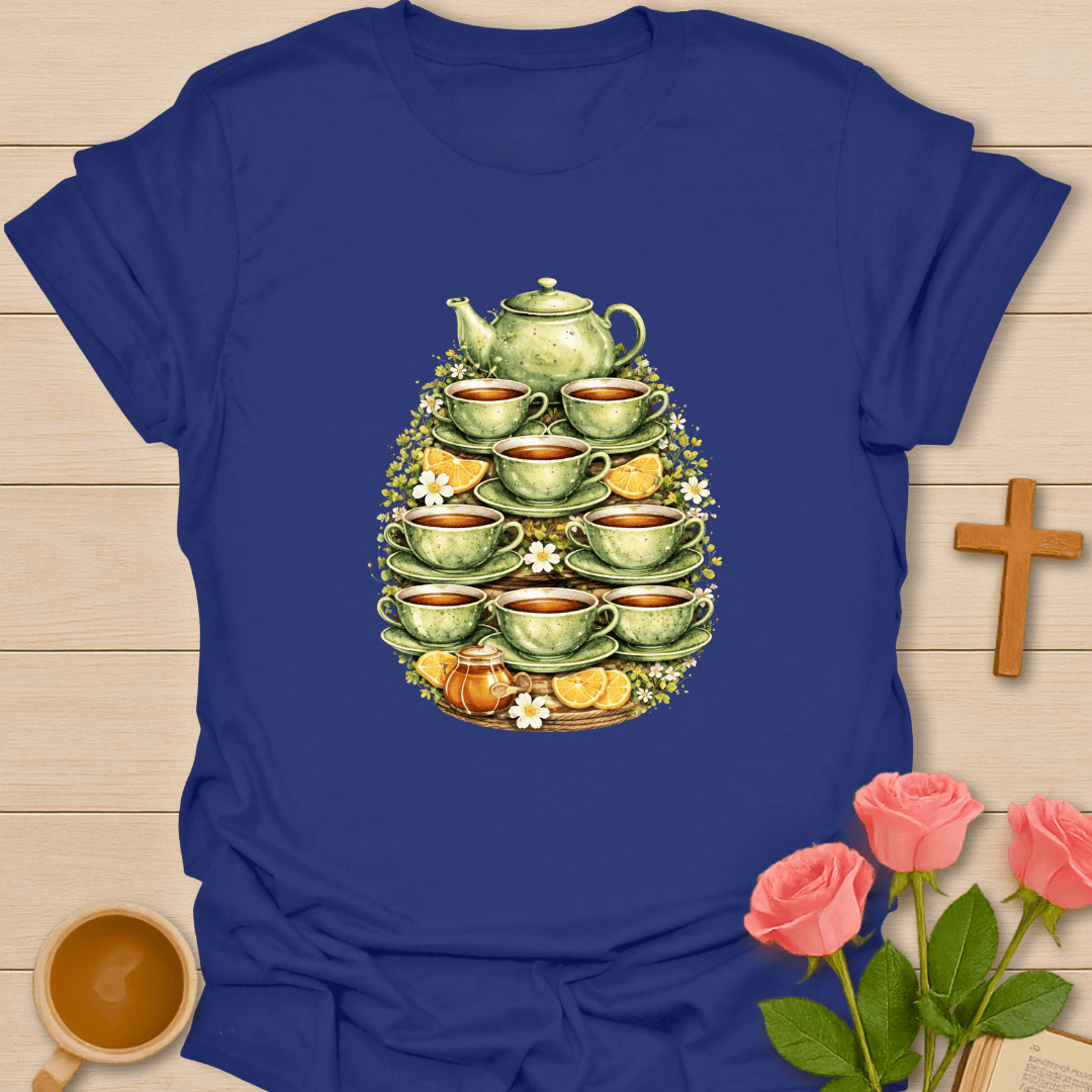 Tea Lover Easter Egg T-Shirt