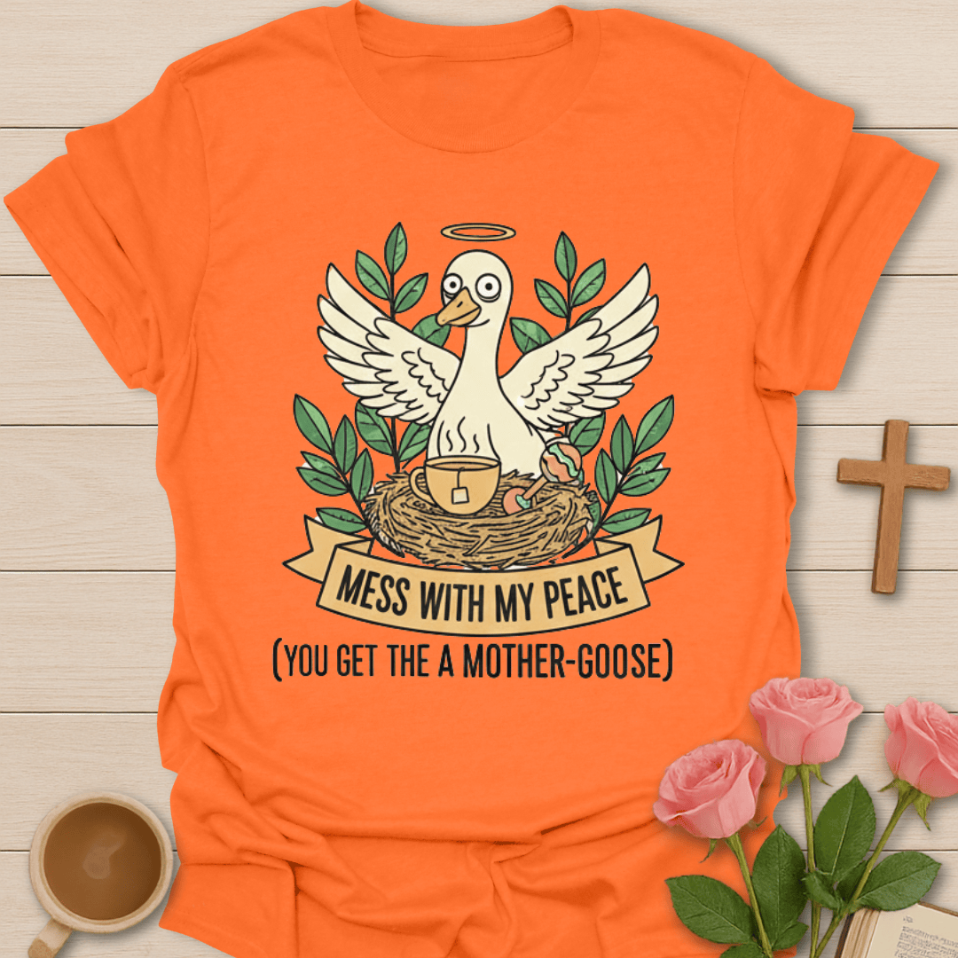 Mother Goose Peace Tea T-Shirt T-Shirt