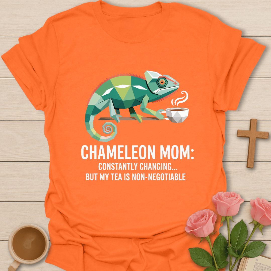 Chameleon Mom Tea T-Shirt T-Shirt