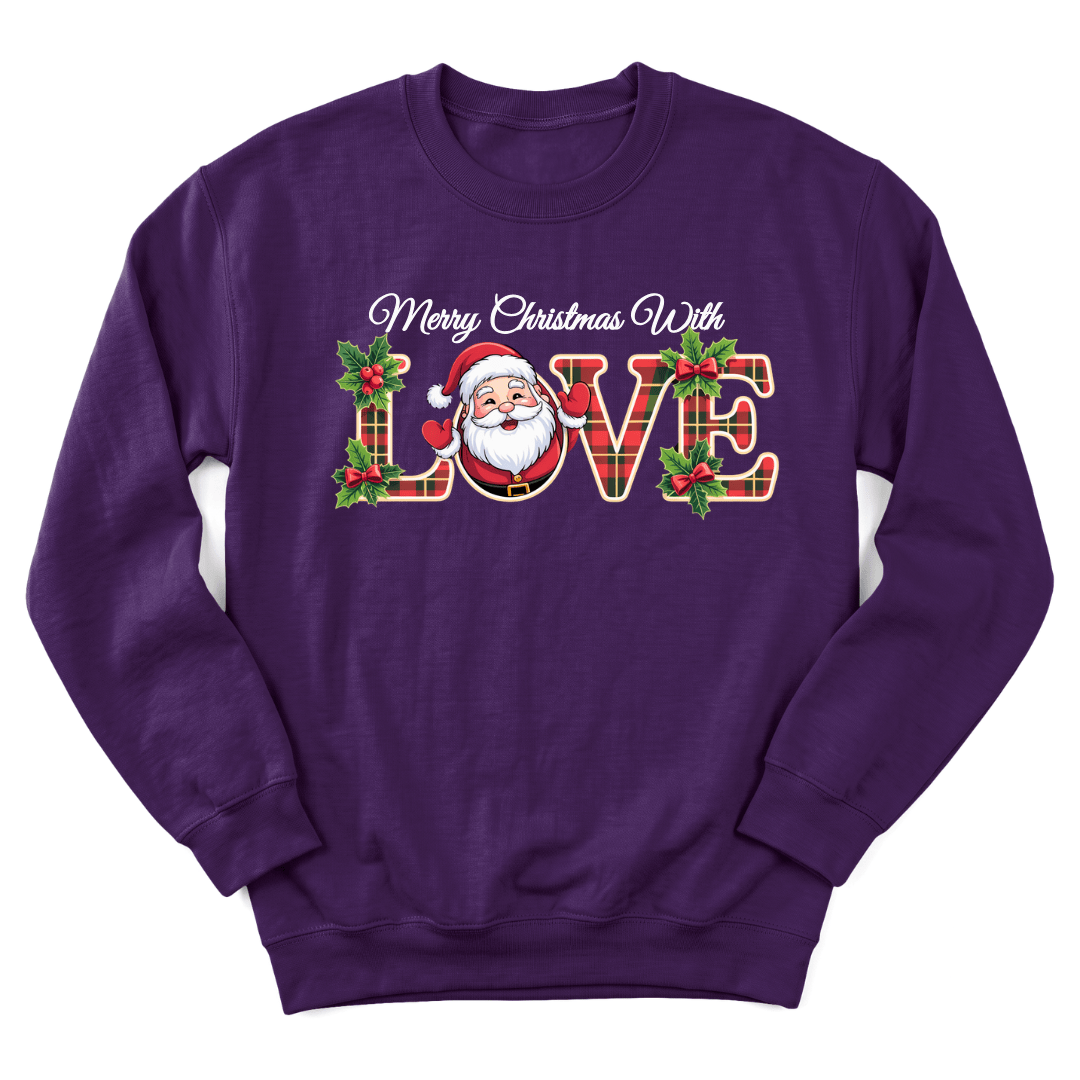 Santa's Christmas Love Sweatshirt