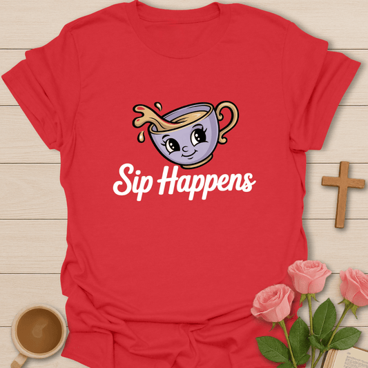 Sips Happens T-Shirt