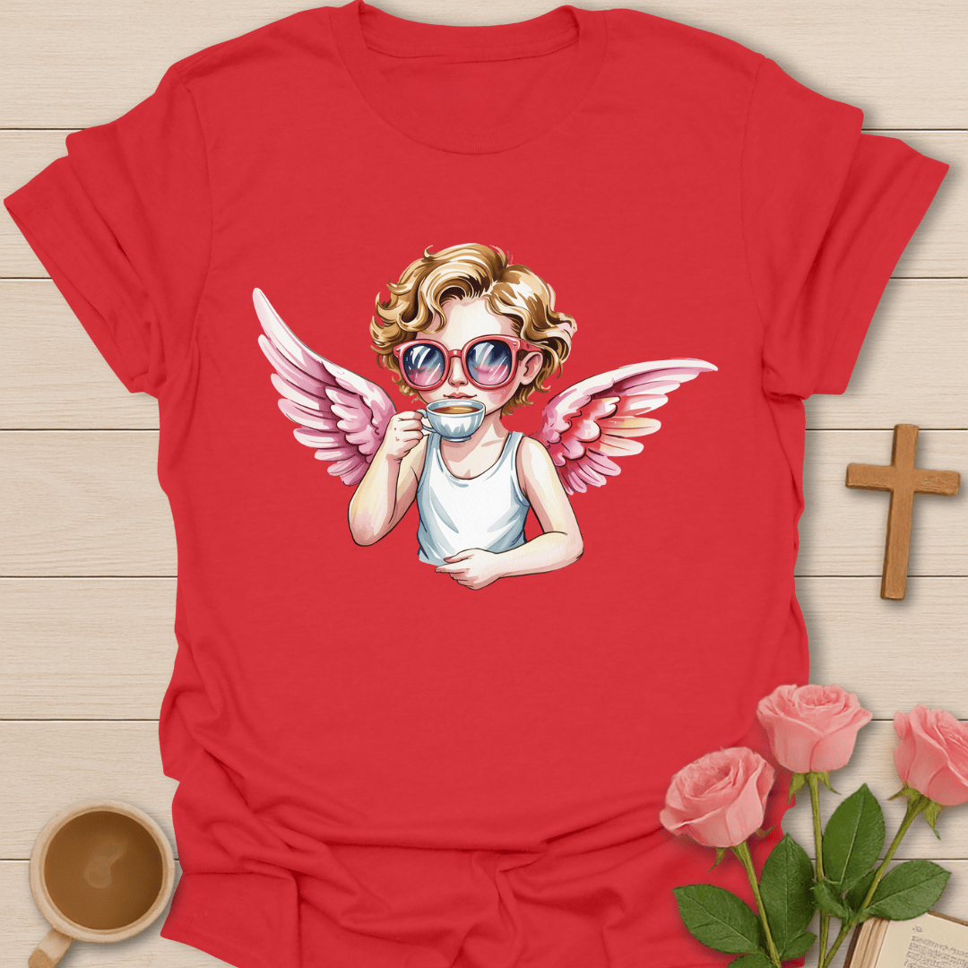 Cupid's Tea Break T-Shirt T-Shirt
