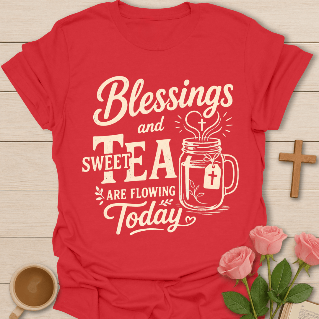 Sweet Tea Blessings T-Shirt T-Shirt