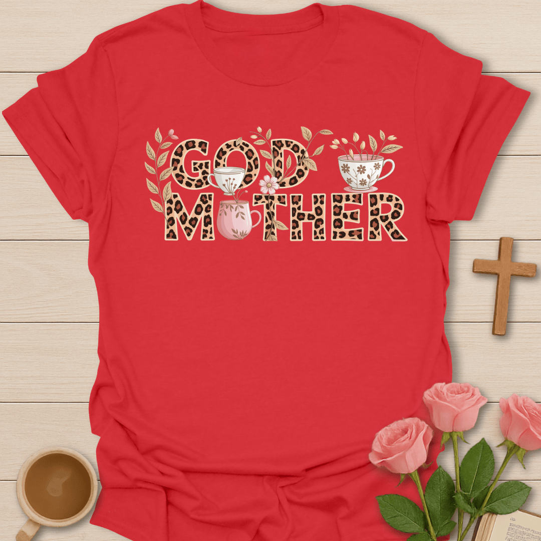 Leopard Godmother Tea T-Shirt T-Shirt