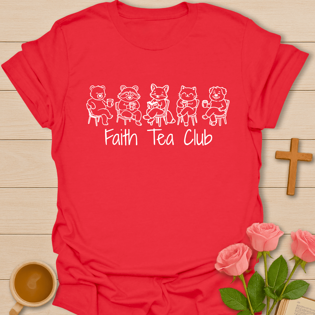 Faith Tea Club Animal Edition T-Shirt T-Shirt