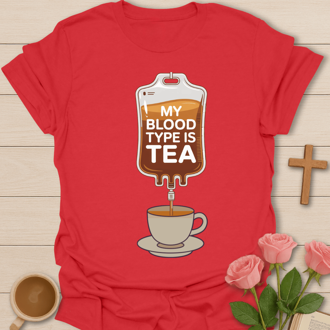 Tea Lover Type Shirt T-Shirt
