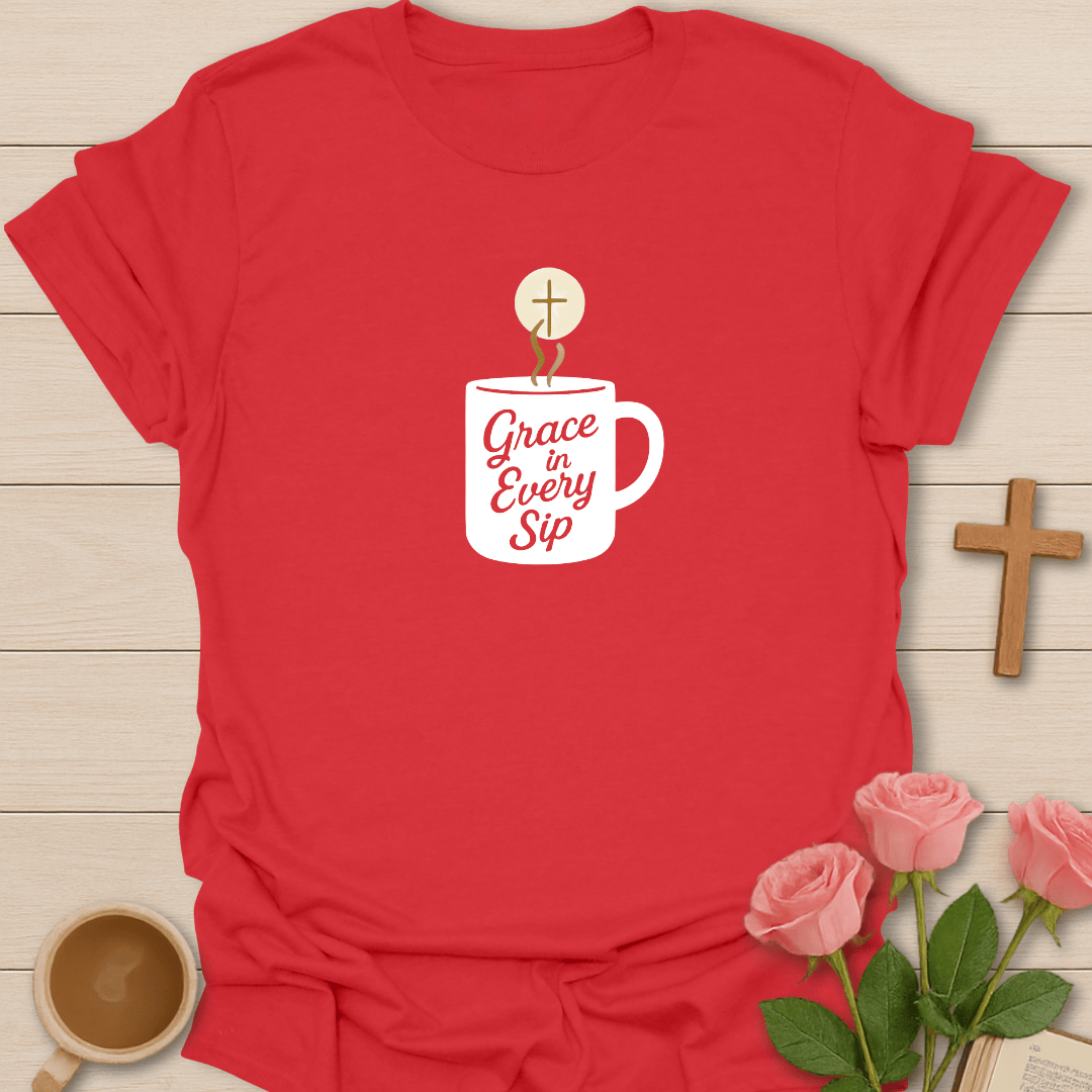 Grace in Every Sip T-Shirt