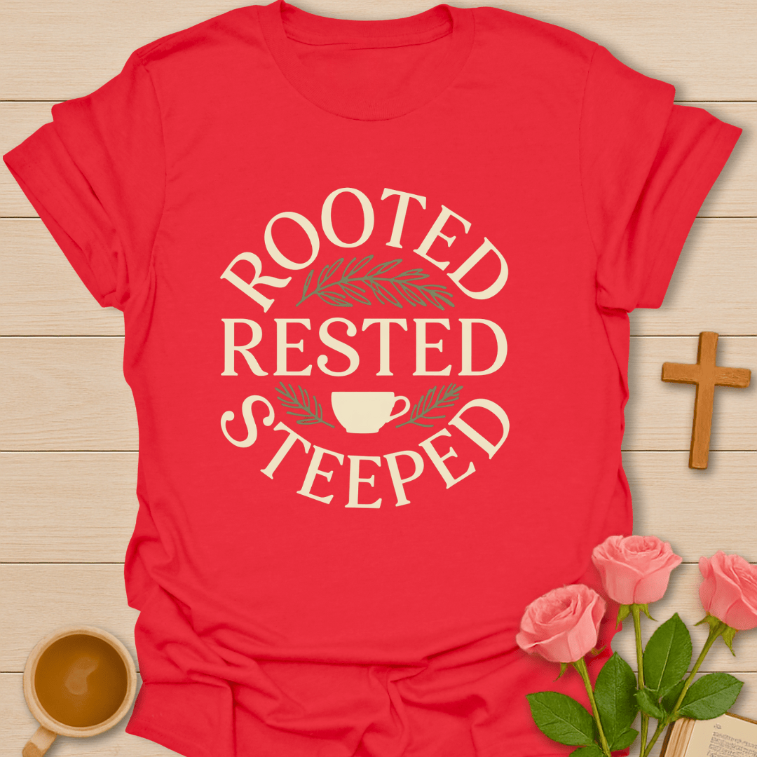 Rooted Rested Steeped T-Shirt T-Shirt