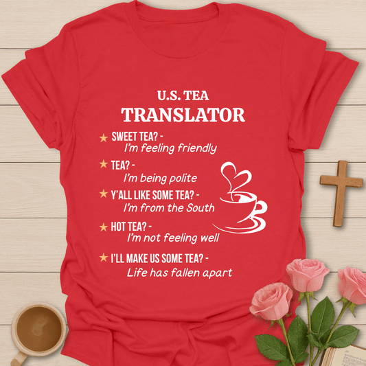 US Tea Translator T-Shirt