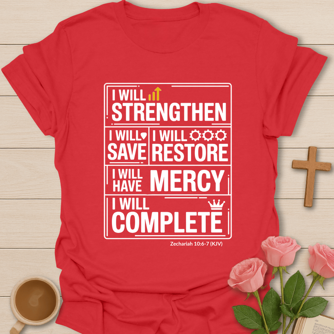 God's Five I Wills T-Shirt T-Shirt