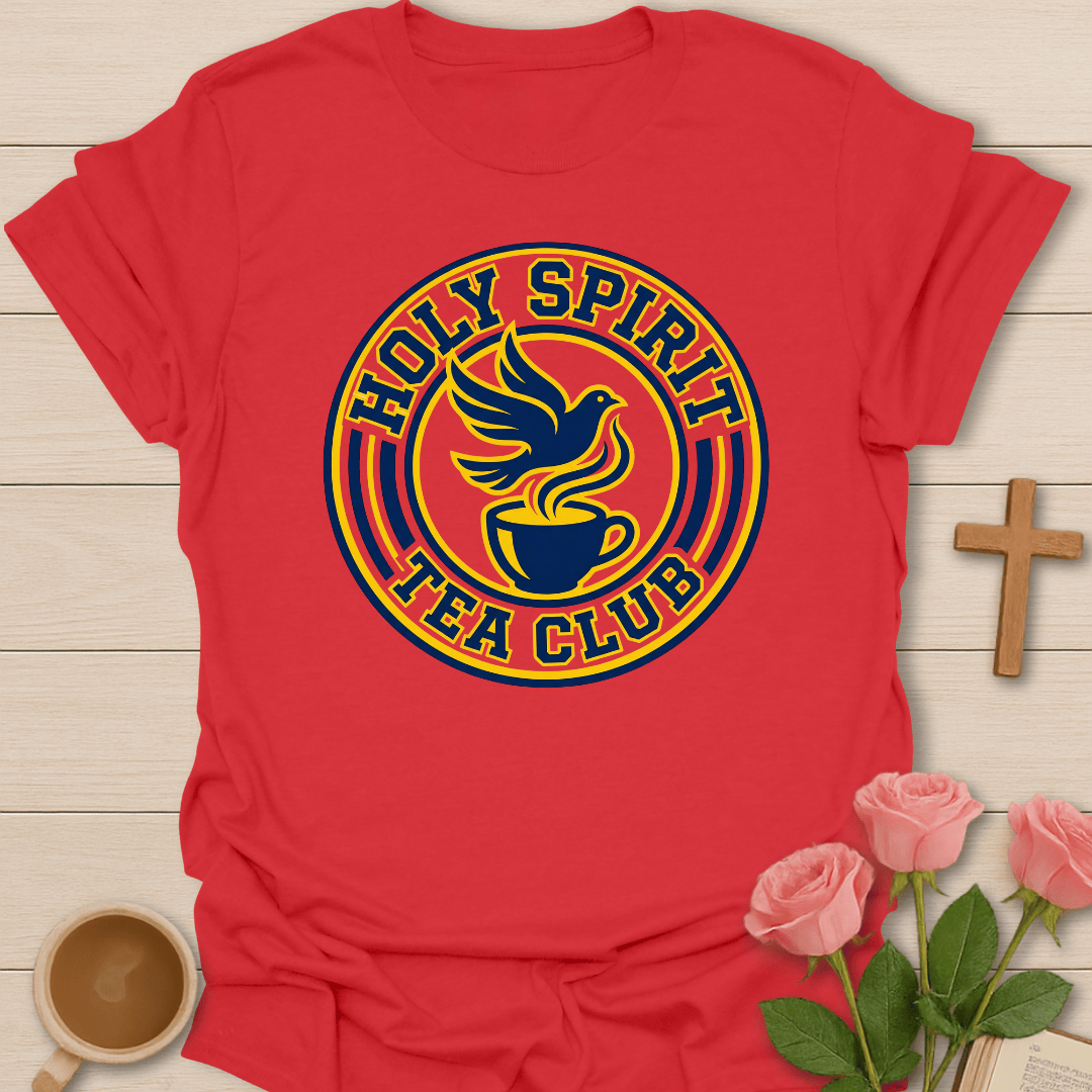 Holy Spirit Tea Club T-Shirt - Kozzy Co Red / S