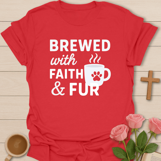 Brewed Fur & Faith T-Shirt