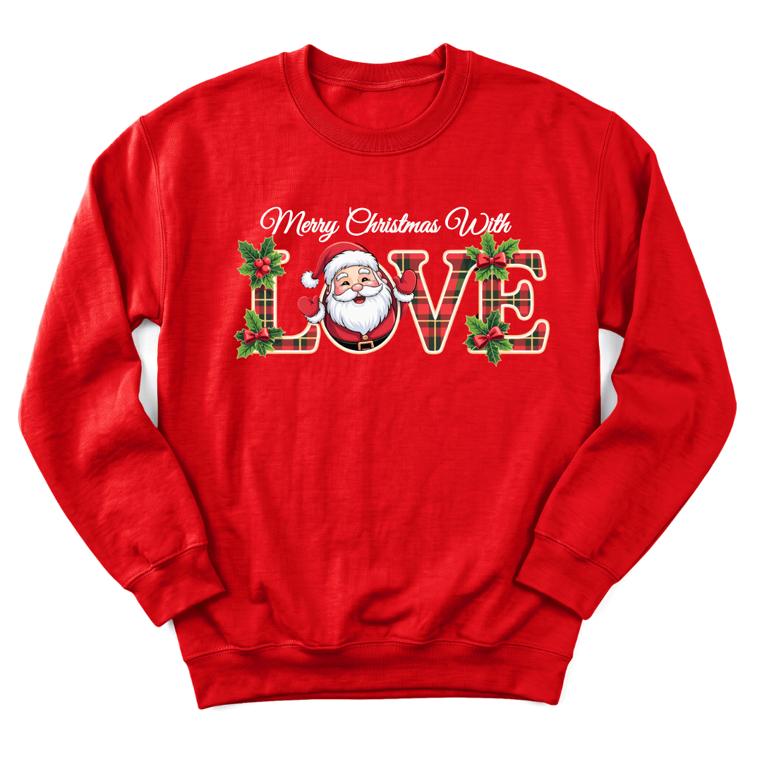 Santa's Christmas Love Sweatshirt