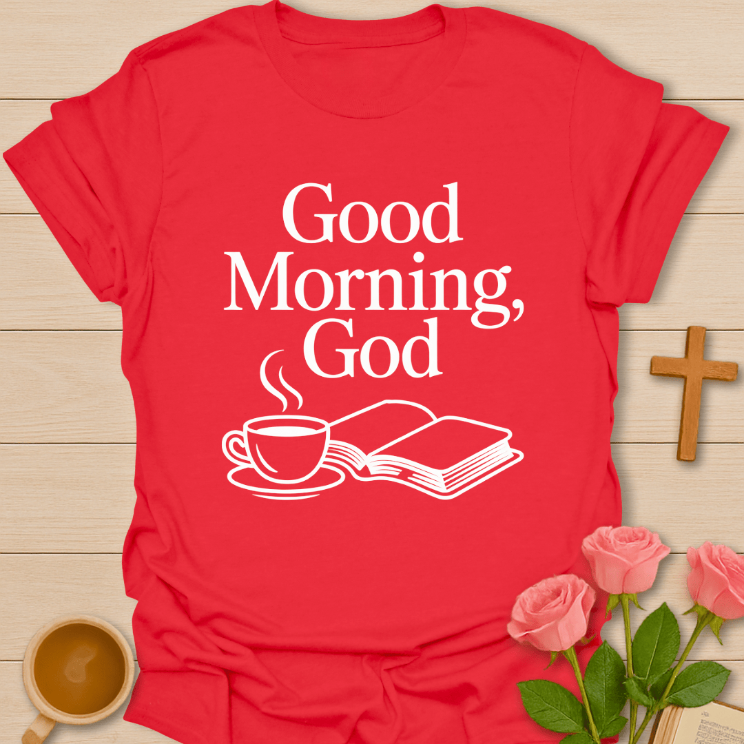Good Morning God T-Shirt T-Shirt