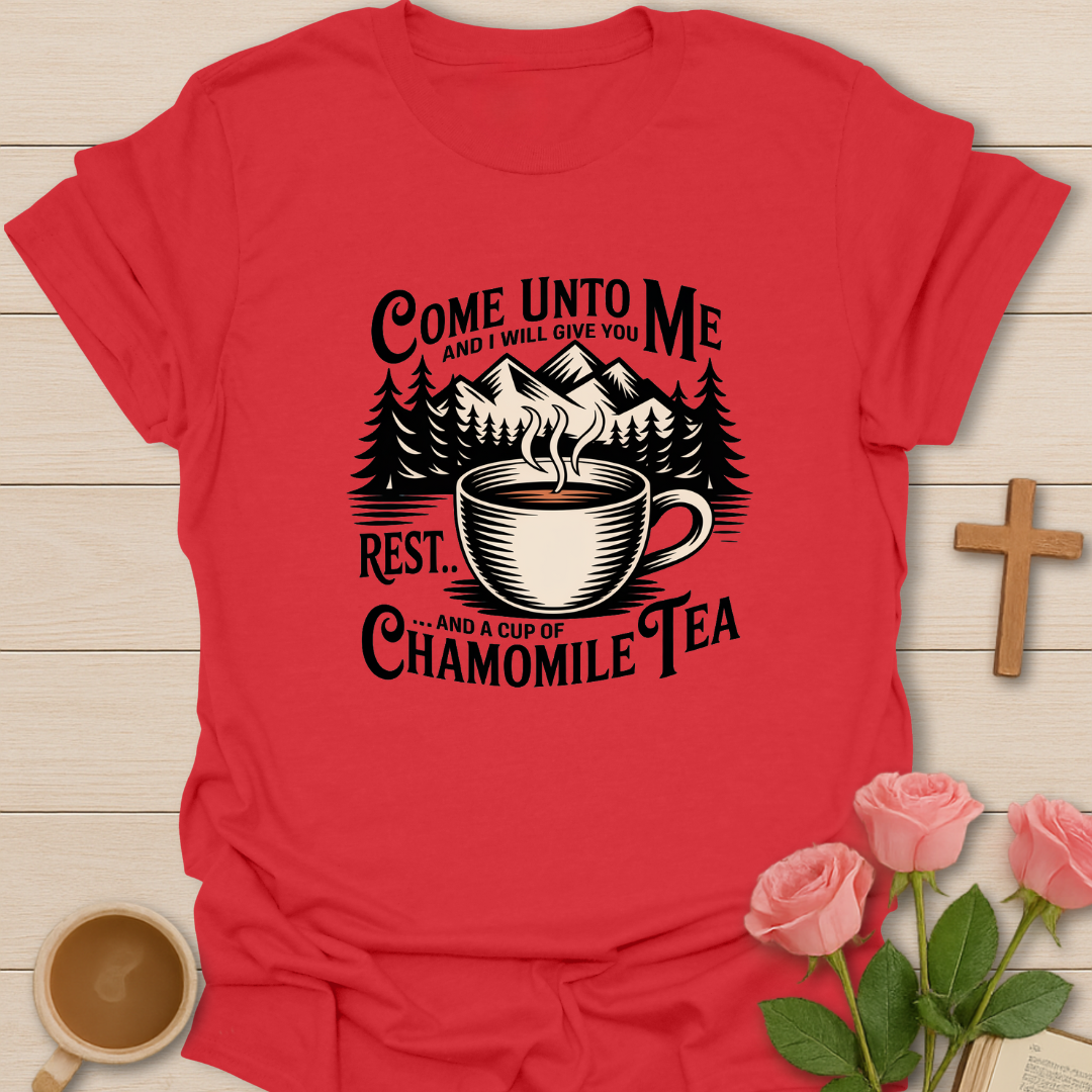 Good Cup Of Chamomile Tea  T-Shirt