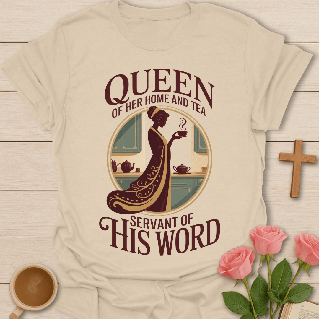 Proverbs Queen Tea T-Shirt T-Shirt