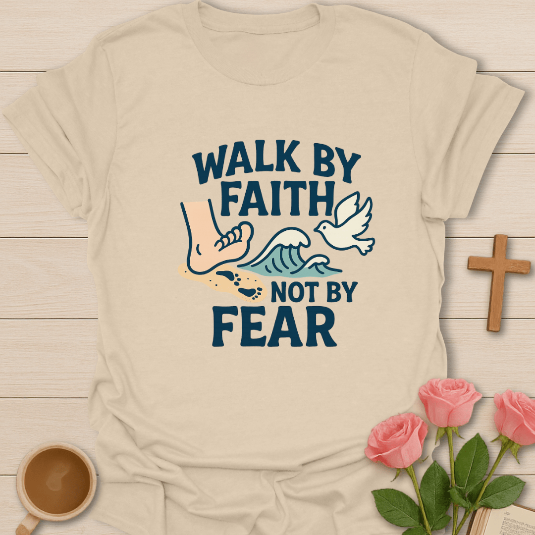 Walk By Faith Not Fear T-Shirt
