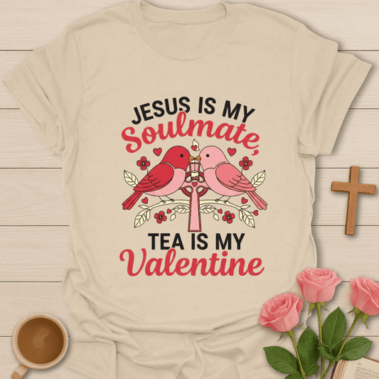 Jesus Soulmate Valentine T-Shirt T-Shirt