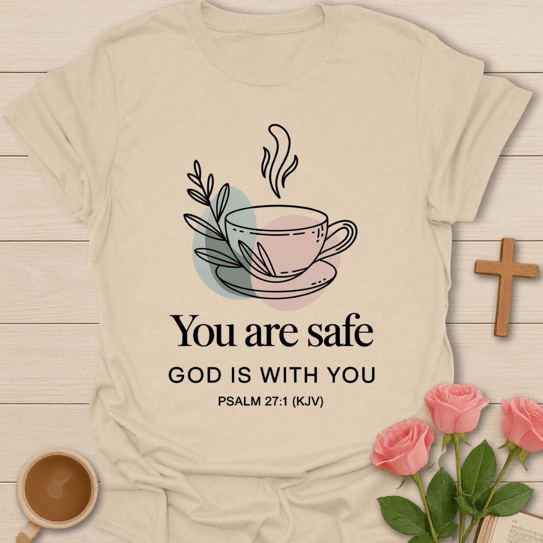 Quiet Faith Tea Comfort T-Shirt T-Shirt