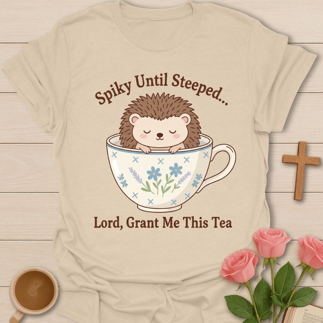 Hedgehog Tea T-Shirt T-Shirt