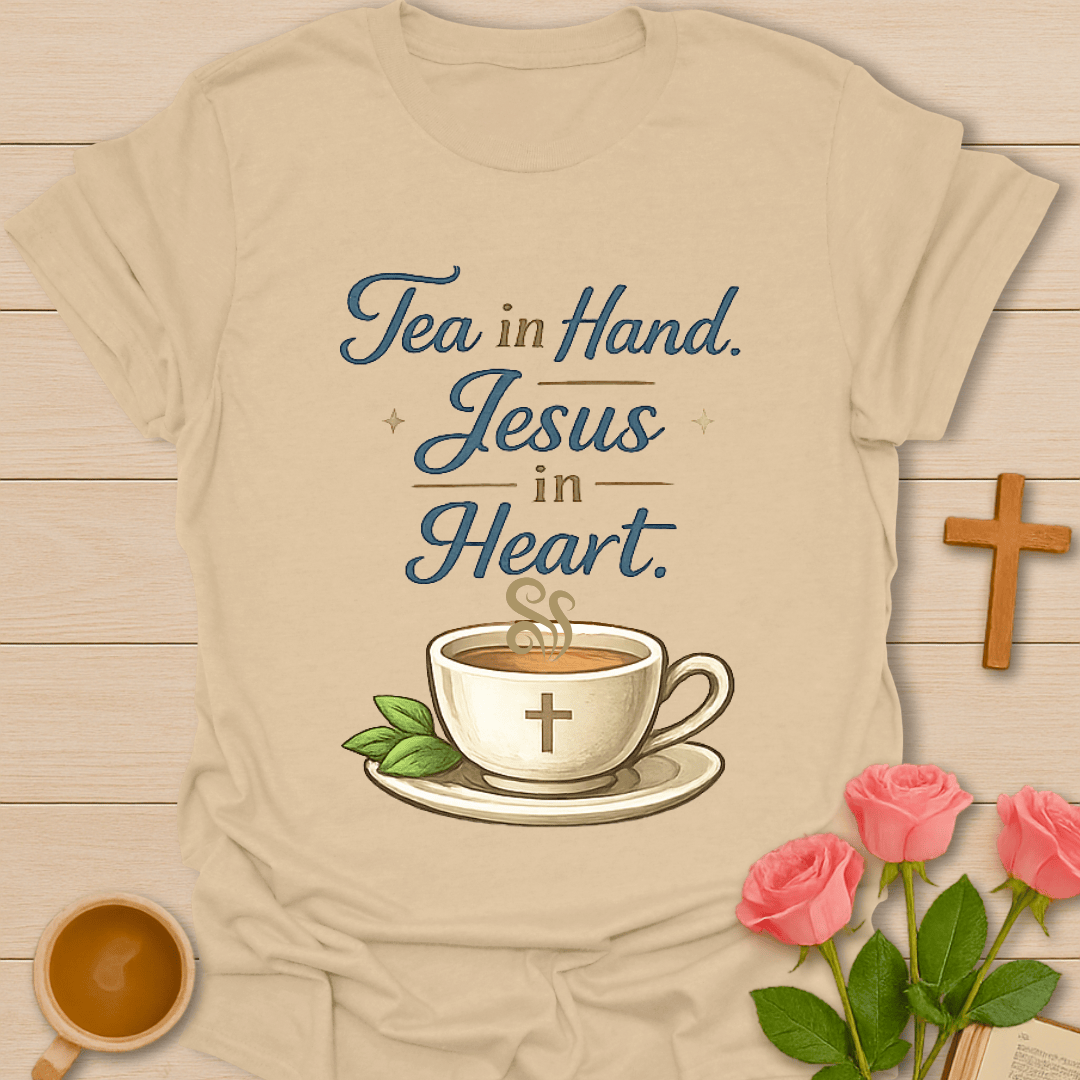 Jesus In Heart T-Shirt T-Shirt