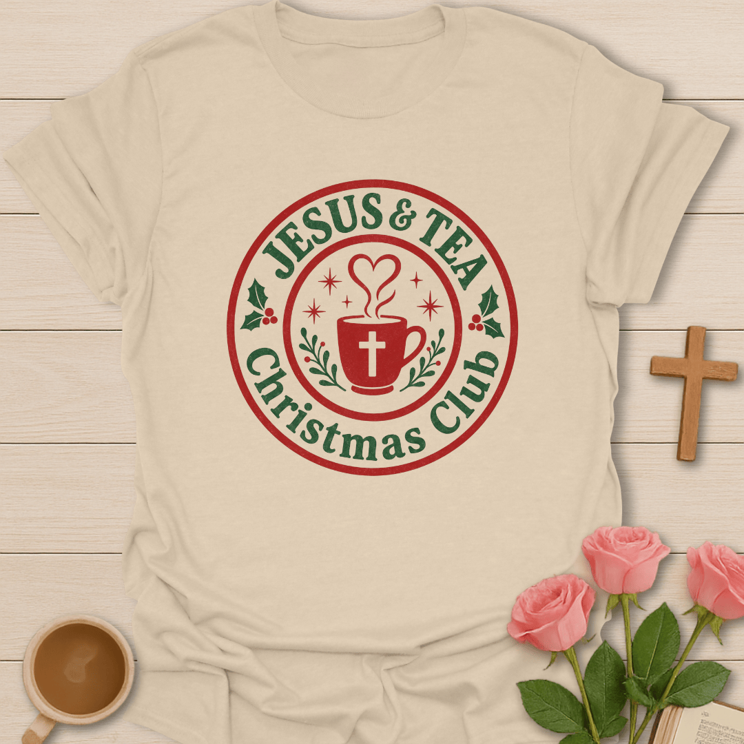 Jesus & Tea Christmas Club T-Shirt